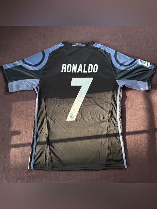 adidas Other - Adidas Real Madrid Ronaldo #7 Black Soccer Jersey Men’s M
